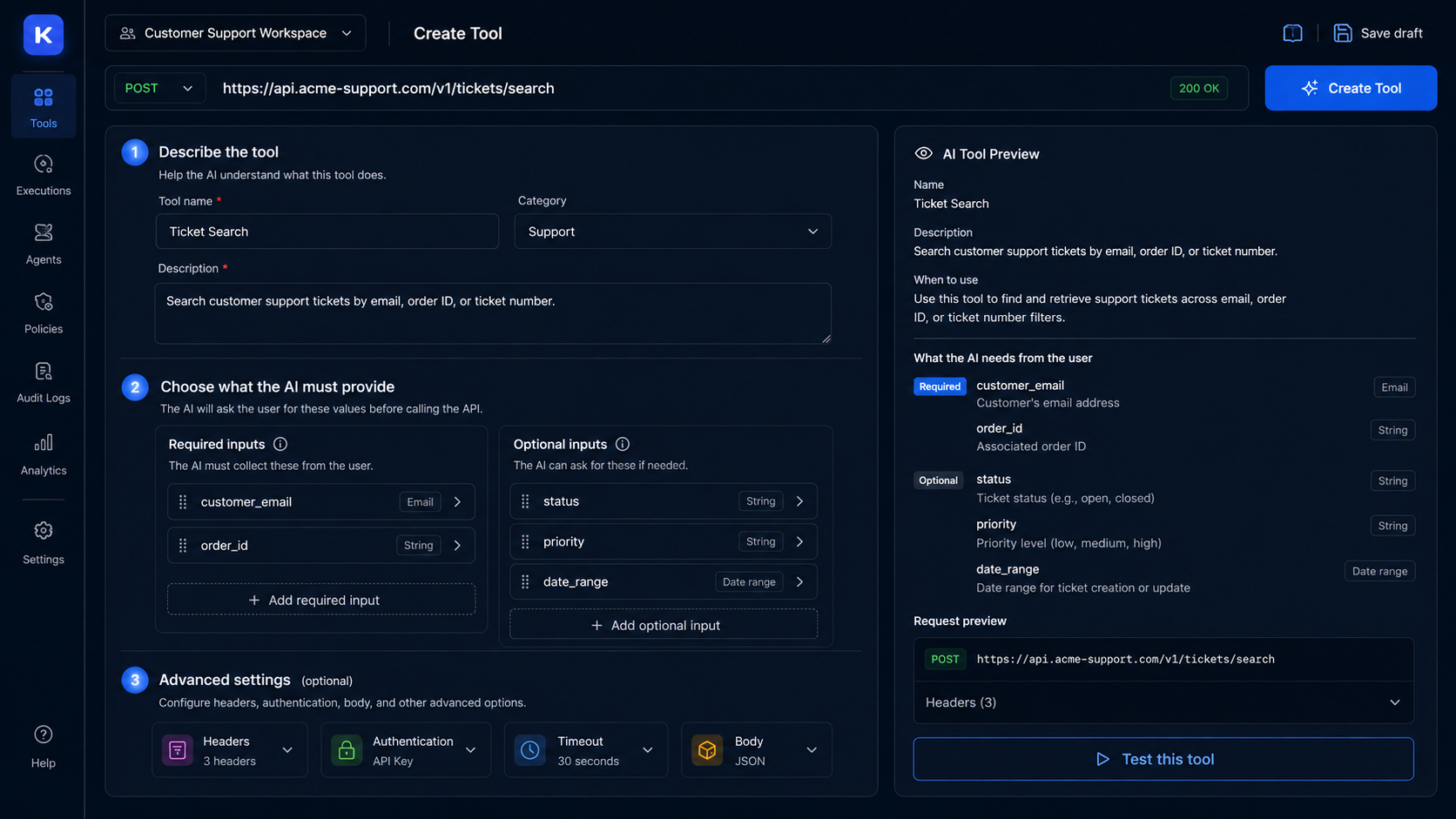 KeyRunner API to tool creation